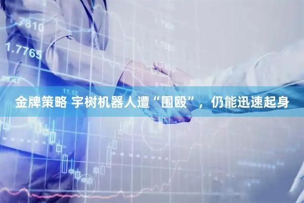 金牌策略 宇树机器人遭“围殴”，仍能迅速起身